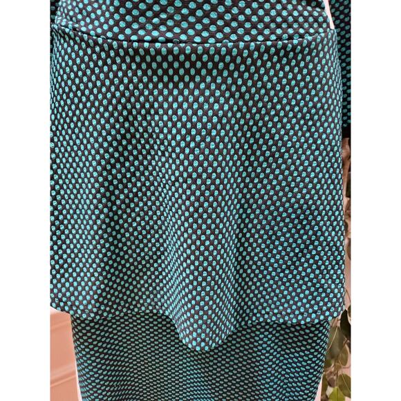 Lucy Diamonds Women's Blue Polyester Long Sleeve Top & Skirt 2 Pc's Suit Size XL - Picture 8 of 14